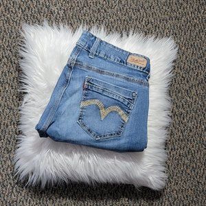 Levi's 529 Curvy Skinny Leg Size 16 Mom Jeans